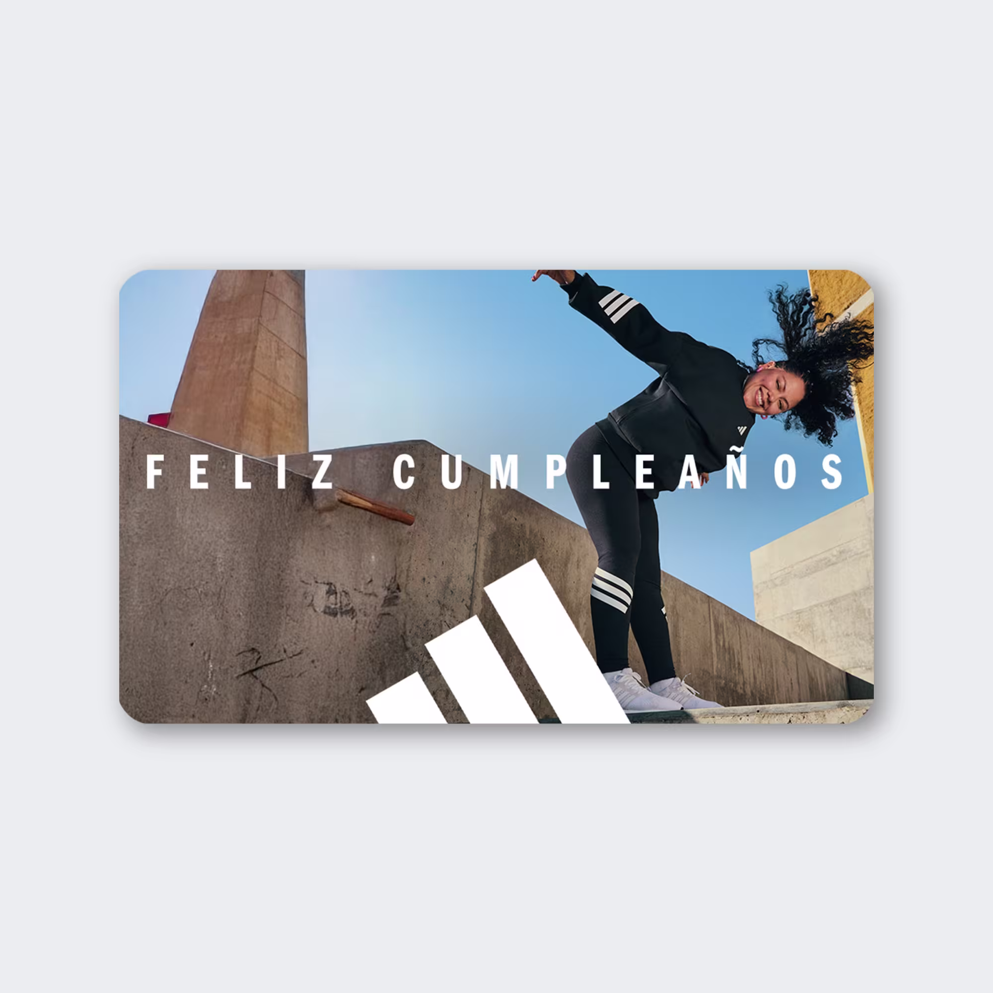 Tarjeta de regalo adidas: Feliz Cumpleaños